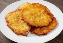 Pancake di patate alla sera, svolti la cena per tutti con meno di 10 euro