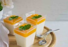 Panna cotta deliziosa invernale, giusto al mandarino poteva essere panna cotta al mandarino