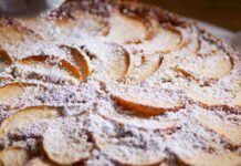 torta di mele senza zucchero