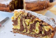 Colazione di Tarzan, preparo la torta zebrata super soffice a prova di inzuppo, nel latte spacca torta zebrata