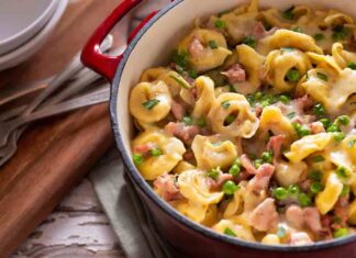 tortellini panna e prosciutto