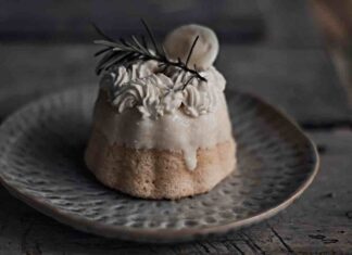 tortino al cioccolato bianco