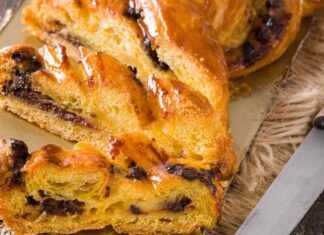 treccia dolce ripiena ricettasprint