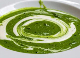 vellutata di spinaci