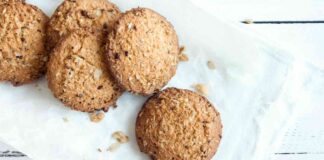 Biscotti senza farina all'avena - RicettaSprint