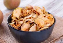 Chips di mele ricetta