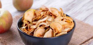 Chips di mele ricetta
