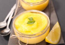 Crema pasticcera al limone senza latte, il perfetto dessert leggero Crema al limone - RicettaSprint