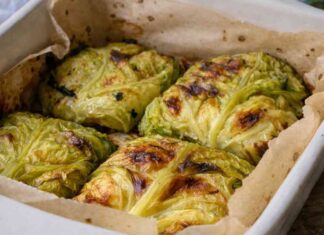 Involtini di verza con carne - RicettaSprint