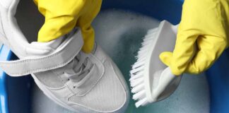 Lavare scarpe bianche - RicettaSprint