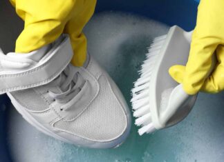 Lavare scarpe bianche - RicettaSprint