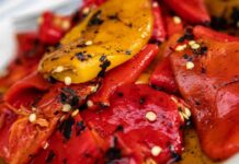 Peperoni in friggitrice ad aria - RicettaSprint