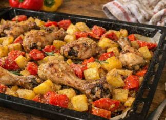 Pollo e peperoni senza stress e sensi di colpa - RicettaSprint