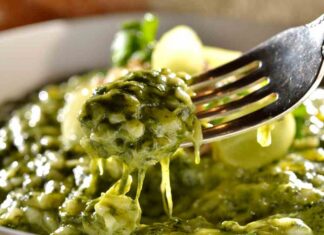 Risotto cremoso con gli spinaci - RicettaSprint