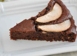 Torta cioccolato e pere - RicettaSprint