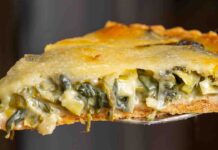 Torta salata con gli spinaci… la base di sfoglia è stupefacente
