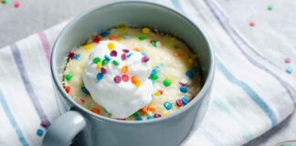 Tortino alla vaniglia in friggitrice ad aria - RicettaSprint