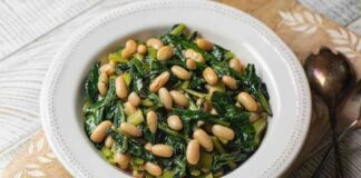 Bieta e fagioli | il mio contorno di oggi | nutriente, dimagrante e buonissimo bieta e fagioli