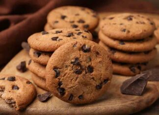biscotti con gocciole di cioccolato