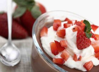 budino al cioccolato