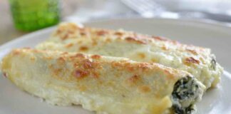 cannelloni senza lattosio