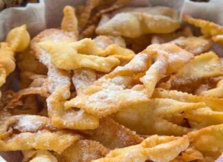 chiacchiere al forno