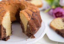 Chi lo vuole bianco, chi lo vuole nero, il ciambellone oggi lo faccio così ciambellone bigusto