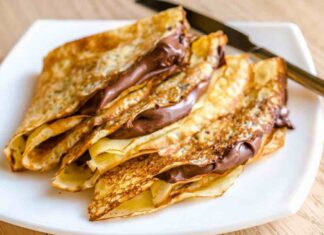 crepes alla nutella senza glutine