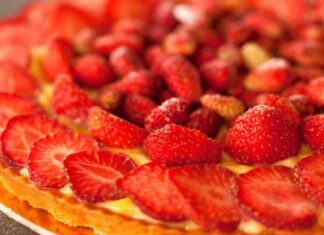 crostata di fragole