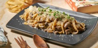 fettuccine ai funghi