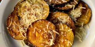 melanzane fritte al parmigiano
