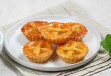 mini crostata alle albicocche