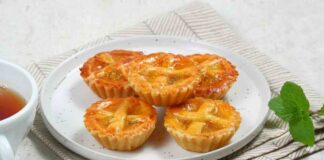 mini crostata alle albicocche
