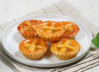mini crostata alle albicocche
