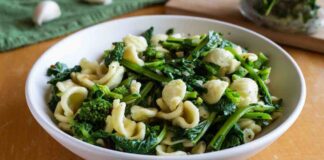 orecchiette con le cime di rapa