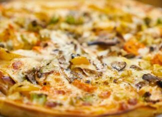 Pizza senza glutine: ricetta buonissima, io l’ho fatta con i peperoni oggi pizza senza glutine