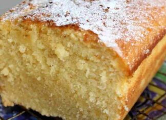 plumcake al limone gluten free
