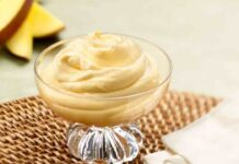 pudding di mango