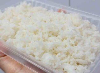 Il riso il giorno dopo non va mangiato! Ecco perché riso cotto