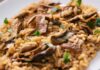 risotto con in funghi