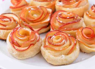 rose di pasta sfoglia