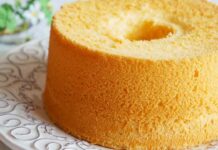 Chiffon cake ma super dolce, questa ricetta è super veloce Chiffon cake ricetta - RicettaSprint
