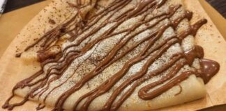 Crepes con la nutella merenda folle - RicettaSprint