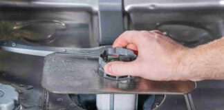 Filtro della lavastoviglie - RicettaSprint