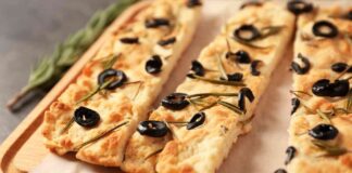 Focaccia con le olive - RicettaSprint