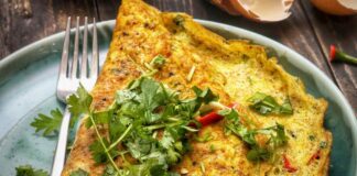 Fatta solo di albumi, proteica e super dietetica Frittata proteica - RicettaSprint