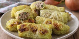 Involtini di verza in friggitrice ad aria - RicettaSprint