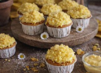 Muffin mimosa - RicettaSprint