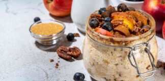 Overnight oats alla mela e cannella - RicettaSprint