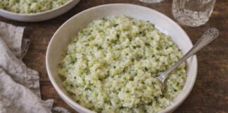 Risotto con crema di zucchine - RicettaSprint